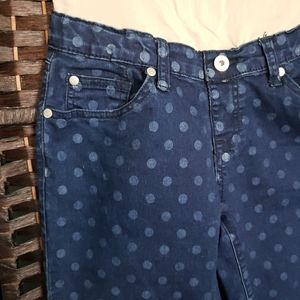 Lilac Maternity Capri Jeans